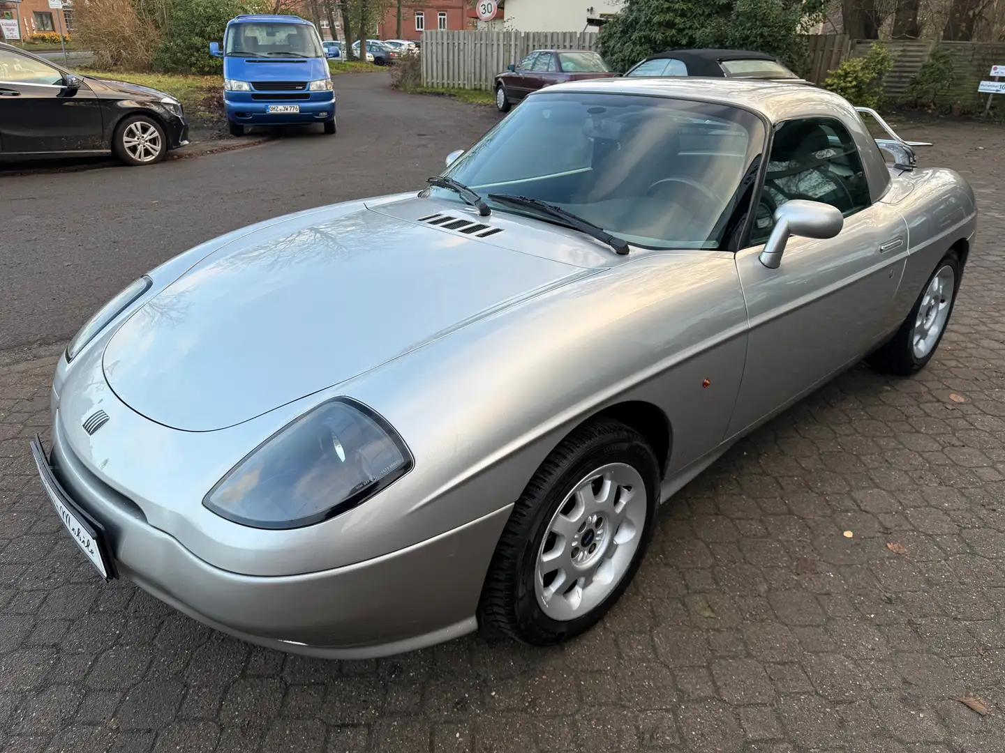 Fiat Barchetta 1.8 16V *nur 84 TKM*HU 7/2027*Hardtop*2.Hand* Silber - 2
