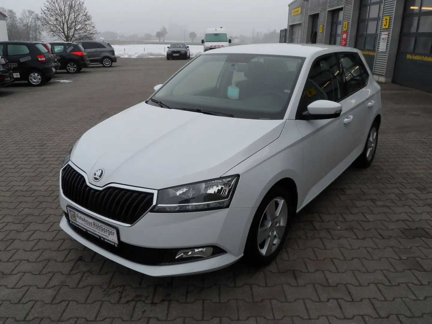 Skoda Fabia Ambition/Klima/ALU/SHZ/PDC/Top Zustand Blanc - 2