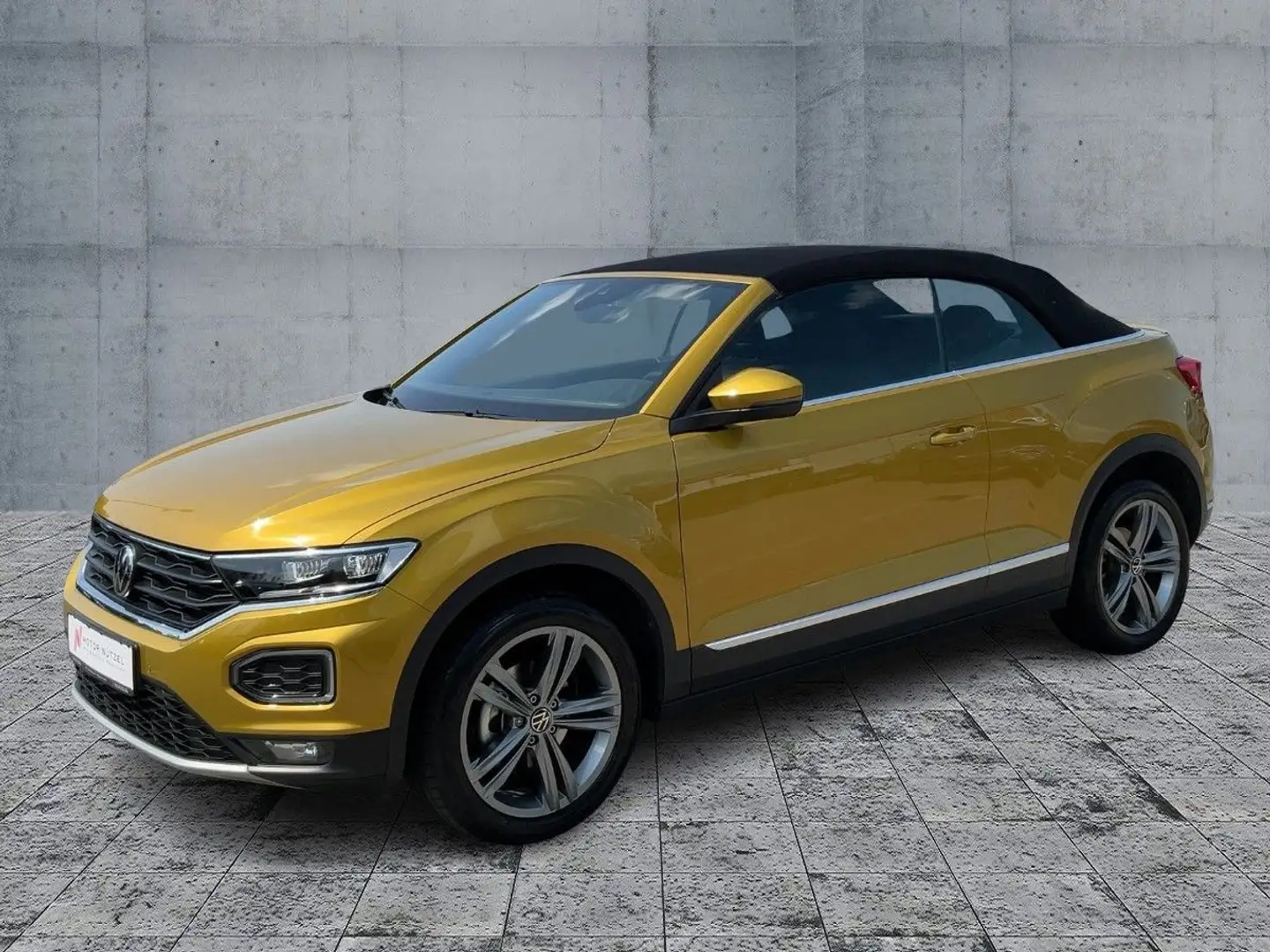 Volkswagen T-Roc 1.0 TSI STYLE LED+NAVI+2xPDC+SHZ Gelb - 2