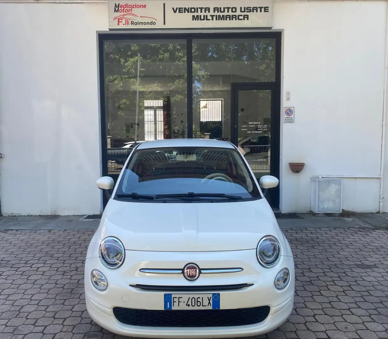 Fiat 500 2017 1.2 69cv Pop 89.000KM Bianco - 1
