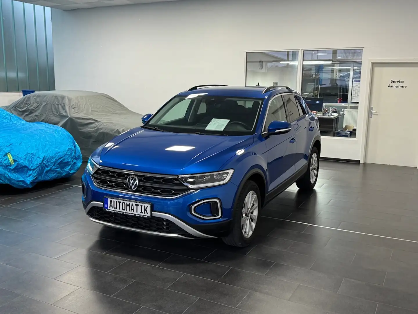 Volkswagen T-Roc 1.5 TSI DSG Life, Alu, PDC, CarPlay,Klimaa, LED Blau - 1