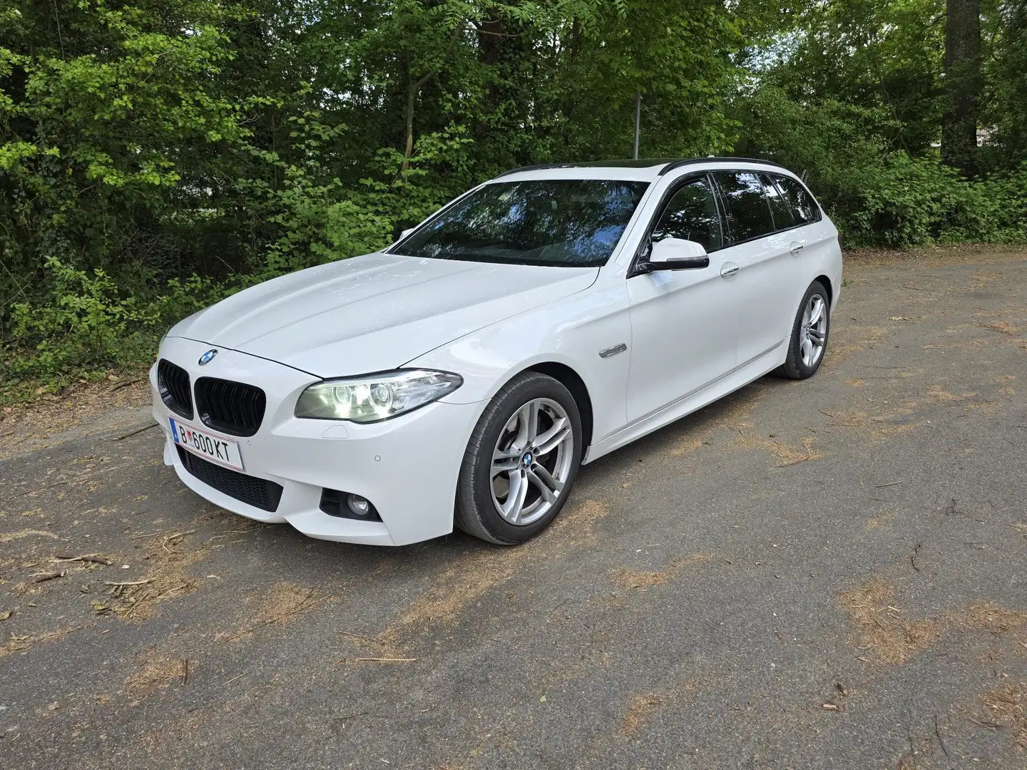 BMW 530 530d Touring Aut. Weiß - 2