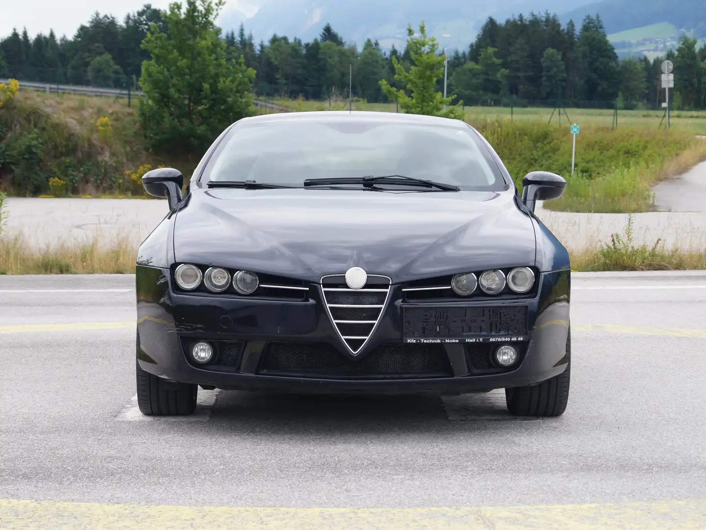 Alfa Romeo Brera 3,2 V6 JTS Sky Window Q4 / Klima / Navi / Leder Nero - 2