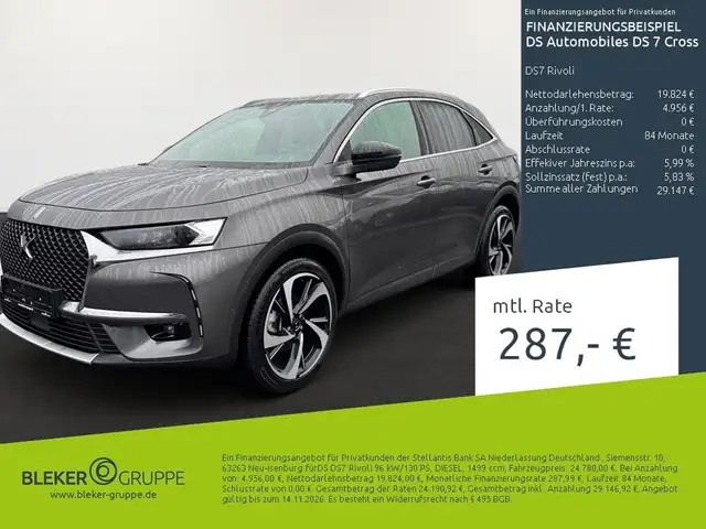 DS Automobiles DS 7 Crossback DS7 Rivoli