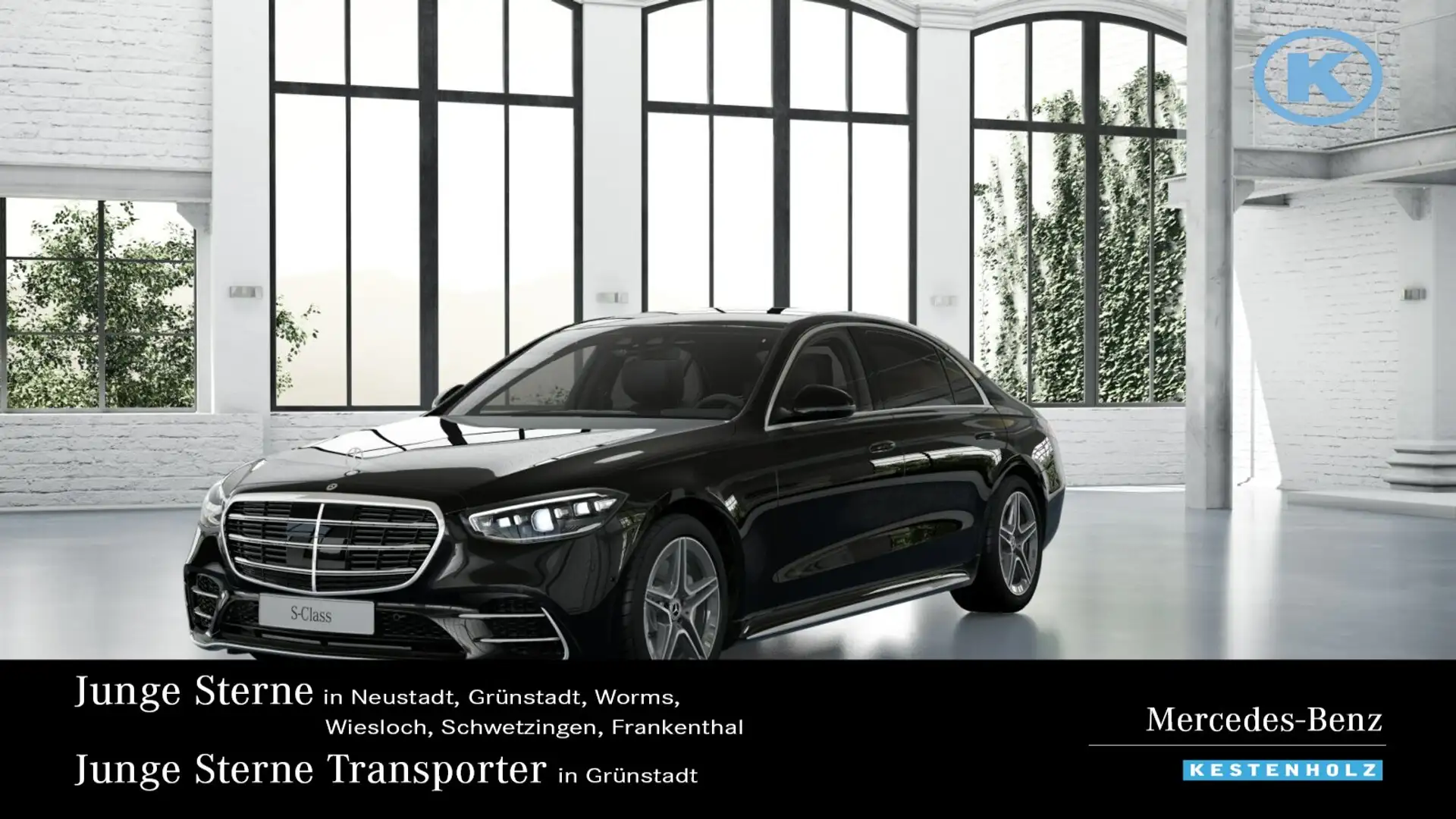 Mercedes-Benz S 450 S 450 d 4M L AMG+AIRM+DISTRO+KAM+MEMO+KEYL+MLED Schwarz - 1