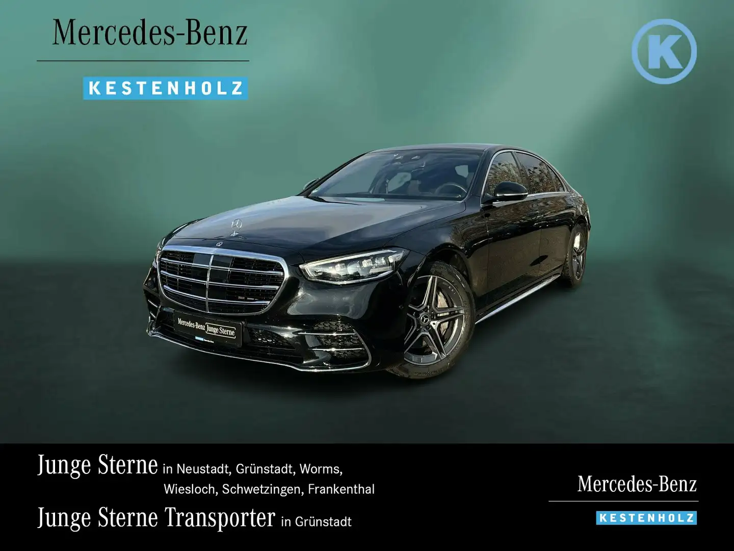 Mercedes-Benz S 450 S 450 d 4M L AMG+AIRM+DISTRO+KAM+MEMO+KEYL+MLED Noir - 1