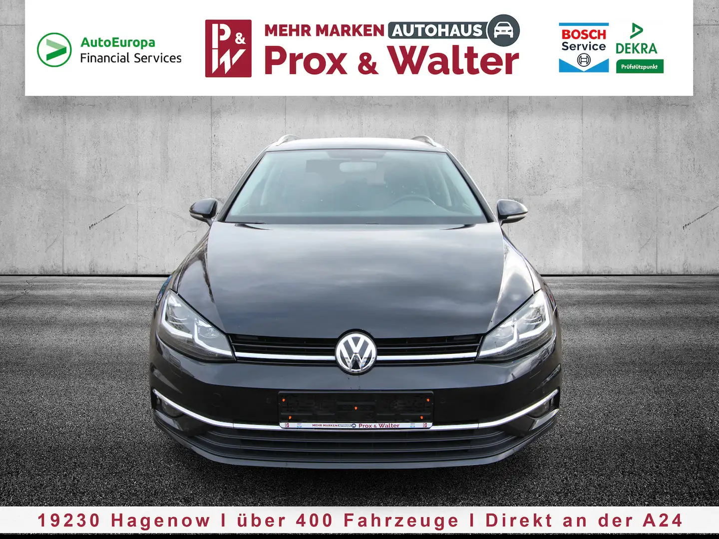 Volkswagen Golf VII Variant 1.5 TSI 7-DSG Highline NAVI+LED Чорний - 1