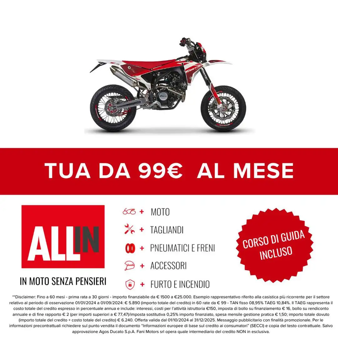 Fantic 125M PERFORMANCE Alb - 2