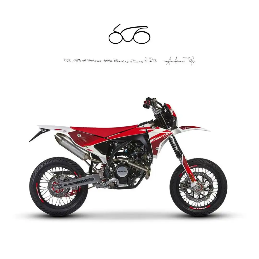 Fantic 125M PERFORMANCE Alb - 1