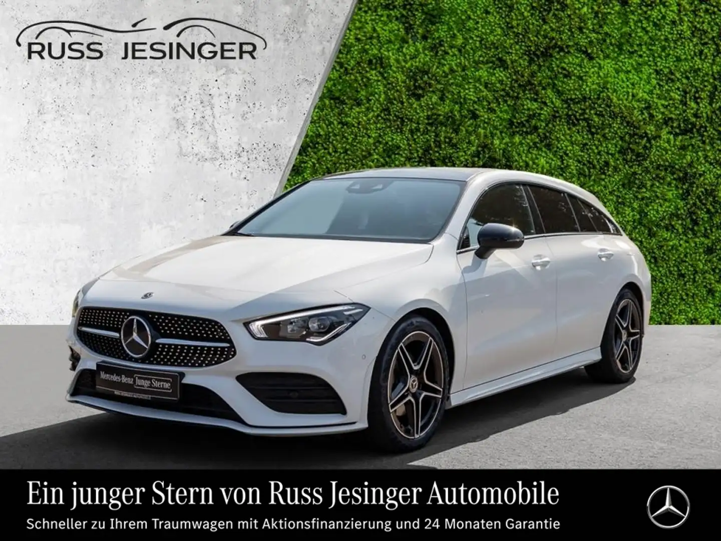 Mercedes-Benz CLA 200 d 4M SB AMG Line *AHK*Cam*Burm*LED*MBUX* Weiß - 1