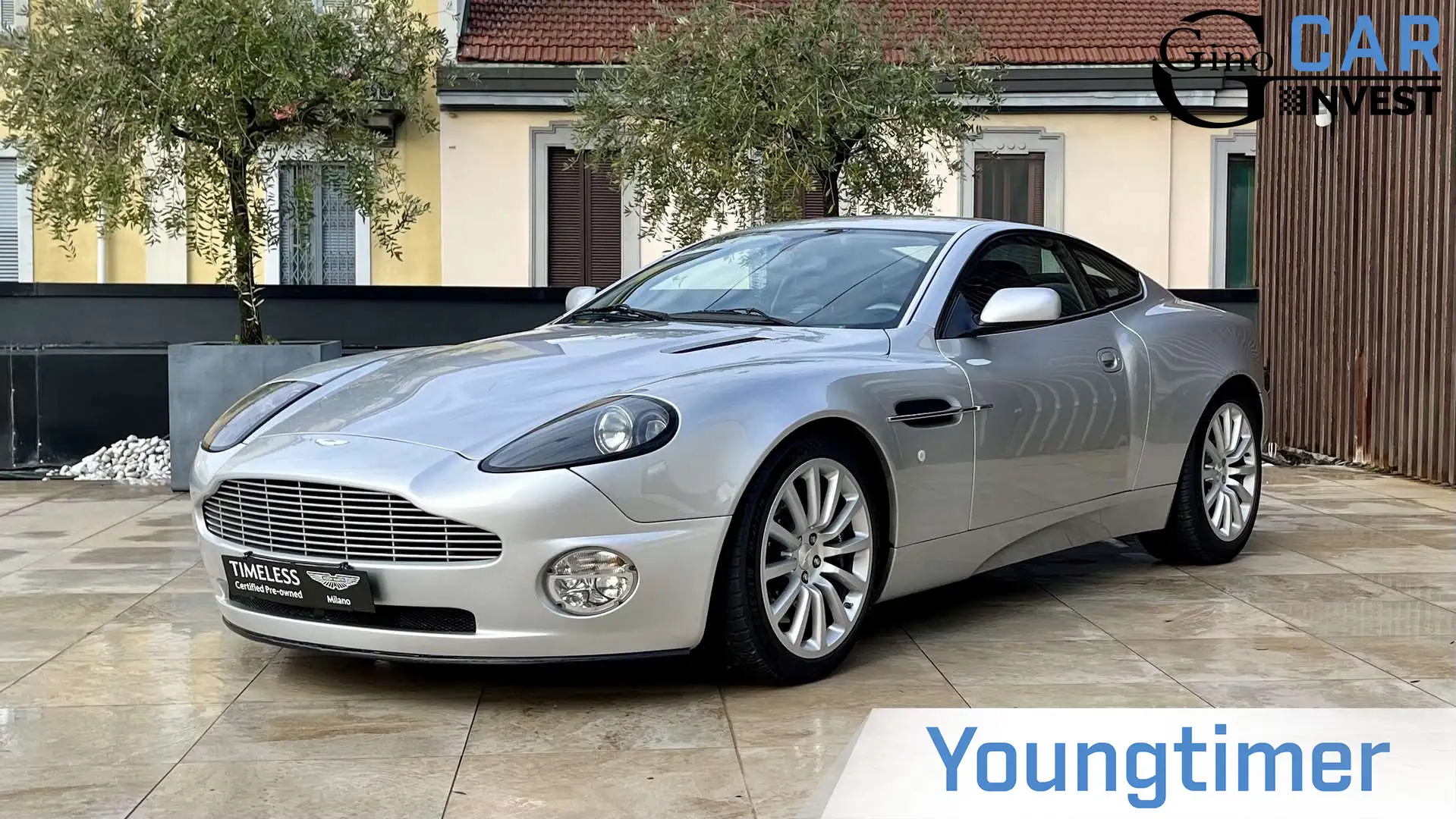 Aston Martin Vanquish Coupe 6.0 V12 Argent - 1