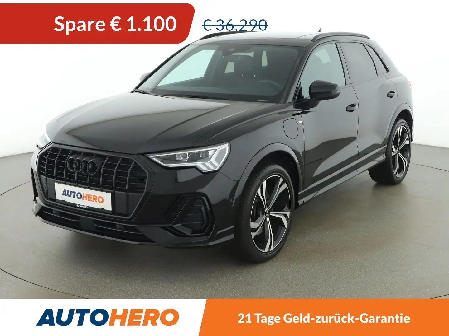 Audi Q3 45 TFSIe S line Schwarz - 1