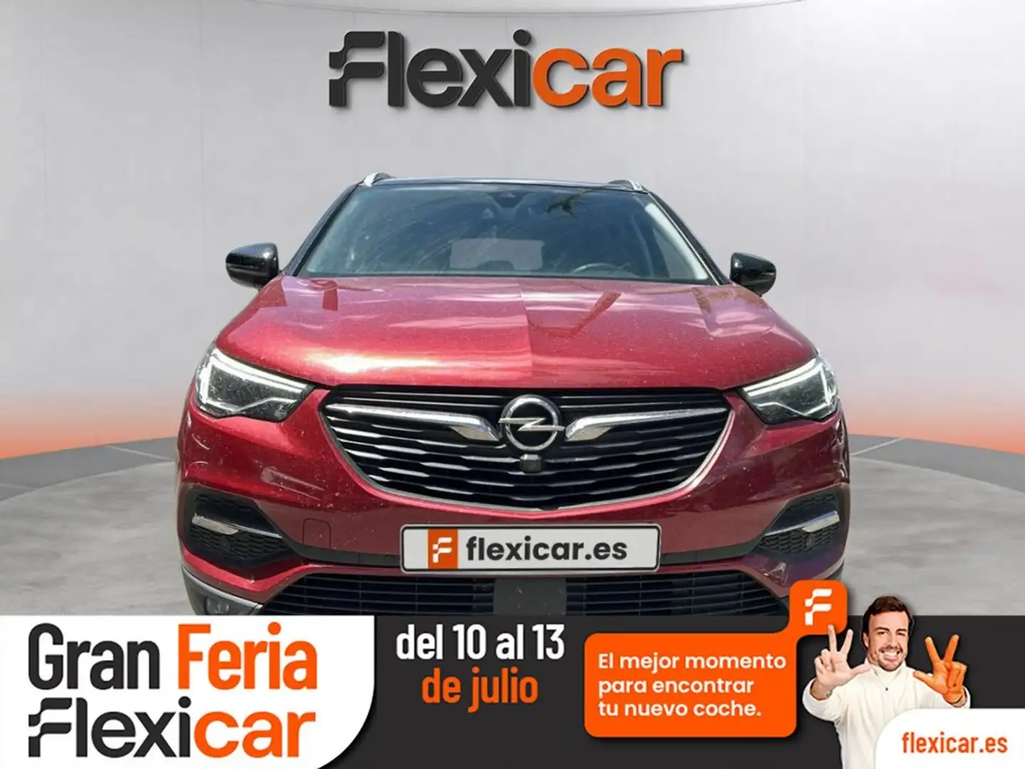 Opel Grandland X 1.2 Turbo Selective Rojo - 1