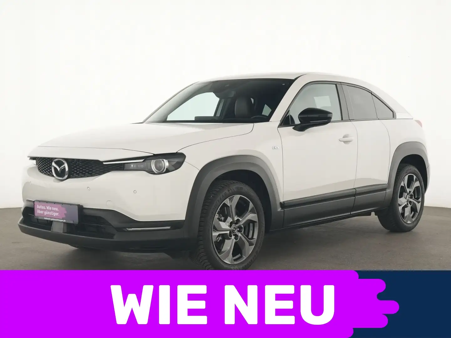 Mazda MX-30 Monatlich ab € 99,- ohne Anzahlung Weiß - 1