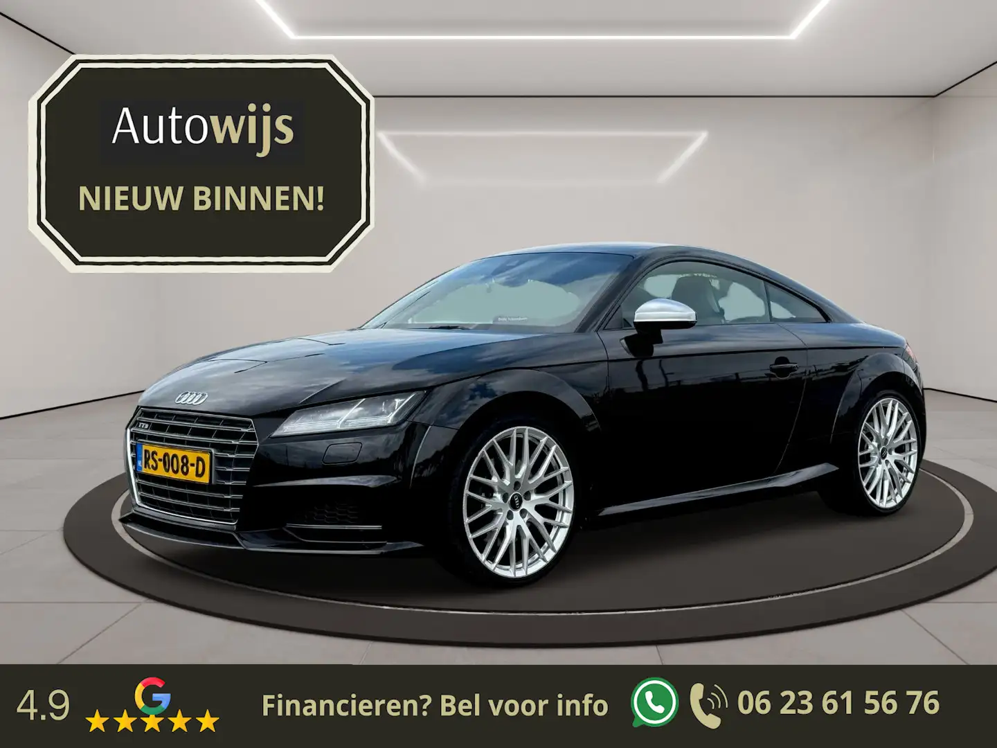 Audi TT 2.0 TFSI TTS quattro Pro Line +|B&O||Leder|310PK|L Zwart - 1