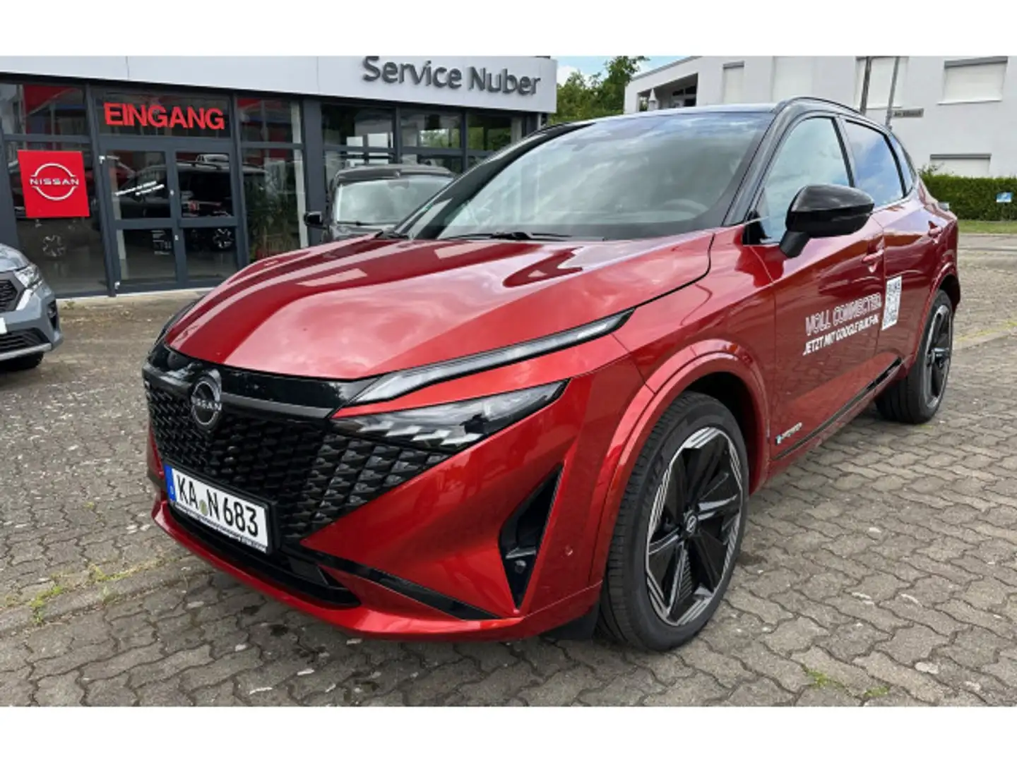 Nissan Qashqai 1,5VC-T e-Power N-Design Komfortpaketplu Rot - 2