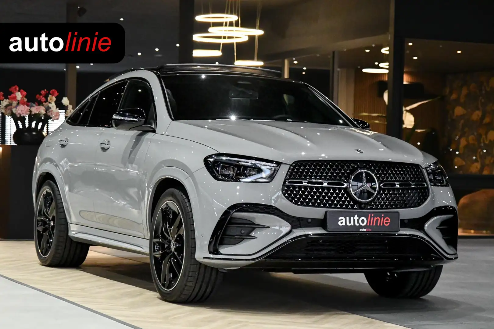 Mercedes-Benz GLE 400 Coupé e 4MATIC AMG. Pano, Distronic, Memory, HUD, Gris - 1
