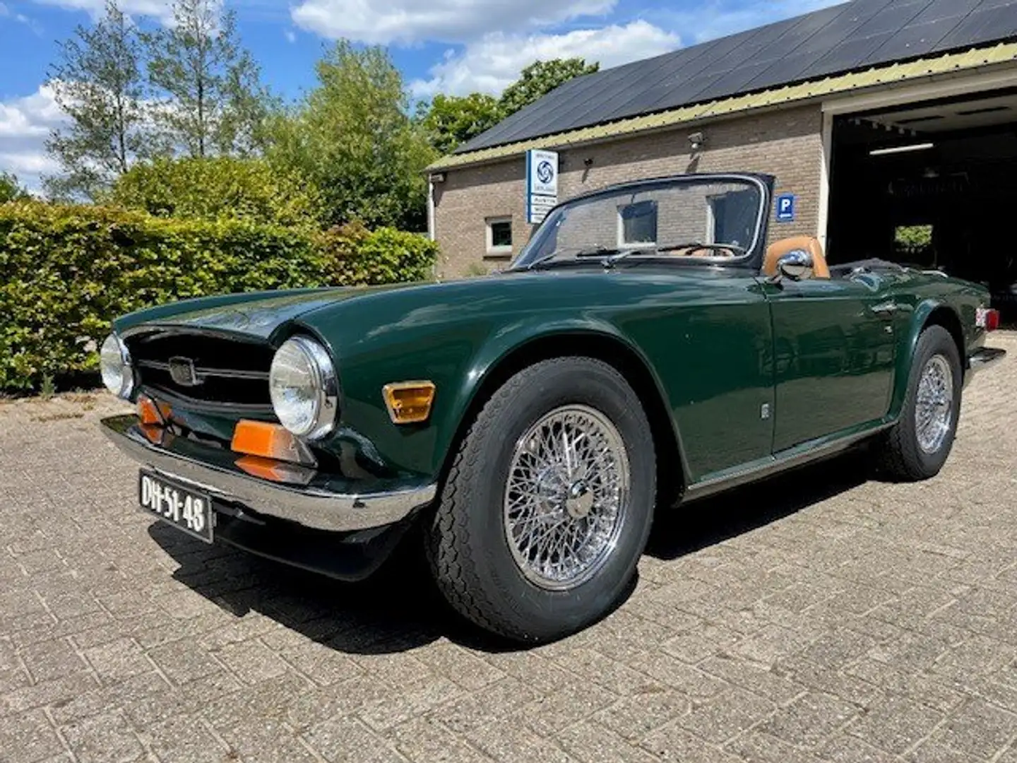 Triumph TR6 Overdrive, 1972 Verde - 2