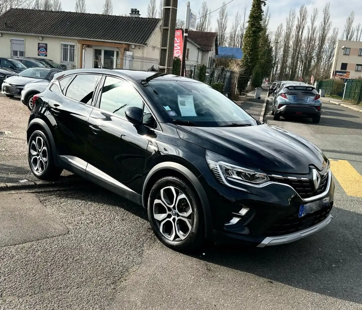 Renault Captur INTENS 1.6 E-TECH 160CV 11659HT HYBRIDE ENTRETIEN  Zwart - 1