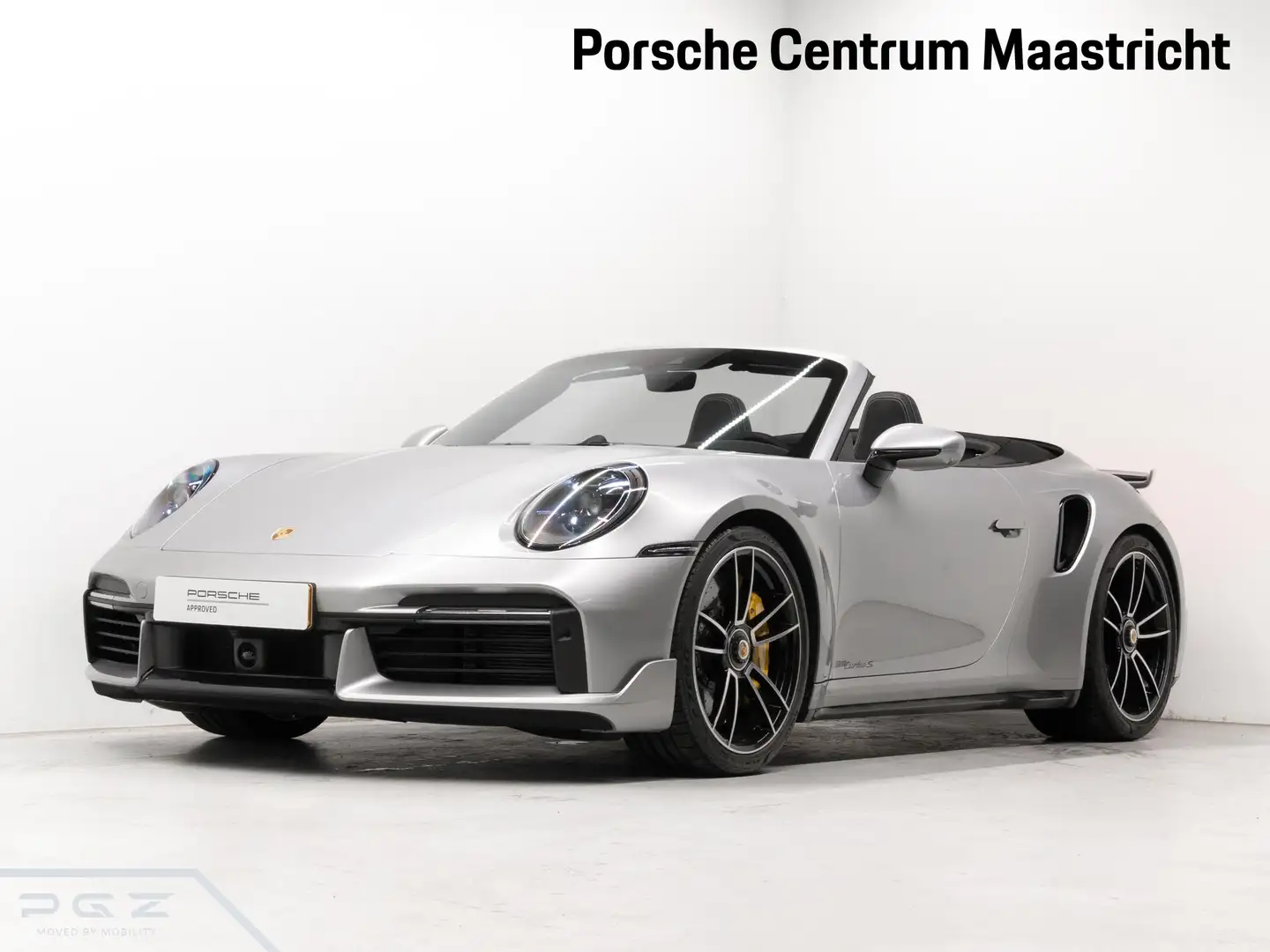 Porsche 992 Cabrio Turbo S Grijs - 1