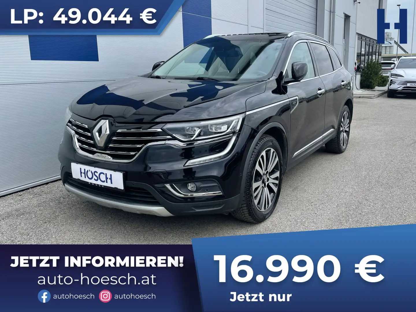 Renault Koleos Initiale Paris 2.0 dCi 4WD Aut. LED BOSE NAPPA ACC Schwarz - 1