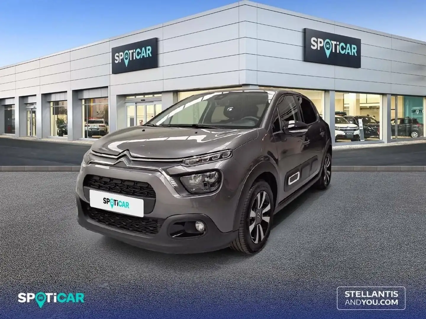 Citroen C3 PureTech 81KW (110CV) Max Grijs - 1