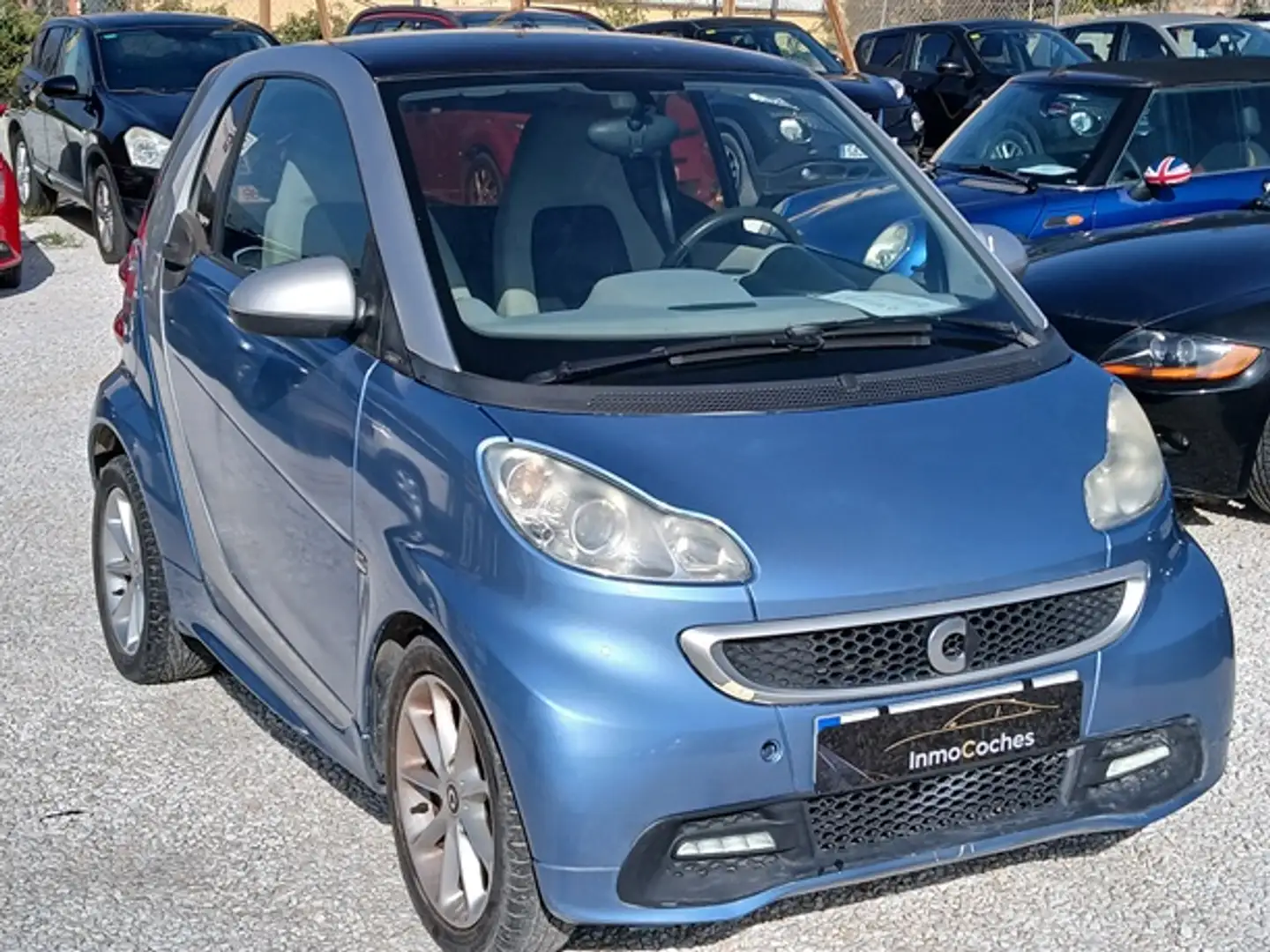 smart forTwo Coupé 45 mhd Pure Aut. Azul - 2
