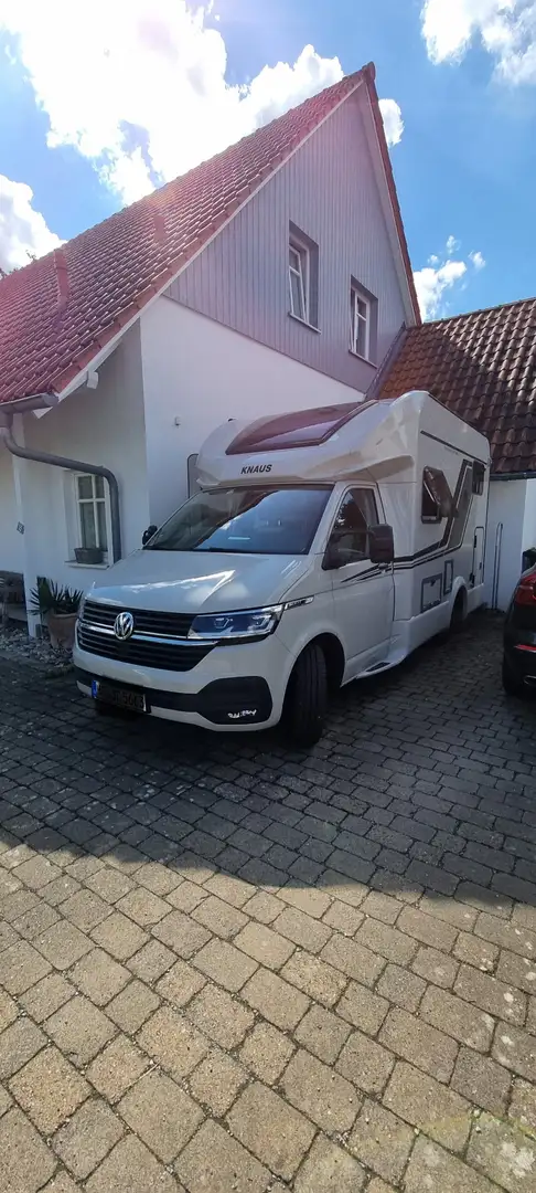 Volkswagen T6.1 Transporter Knaus Wohnmobil Tourer Van 500 MQ Beige - 2