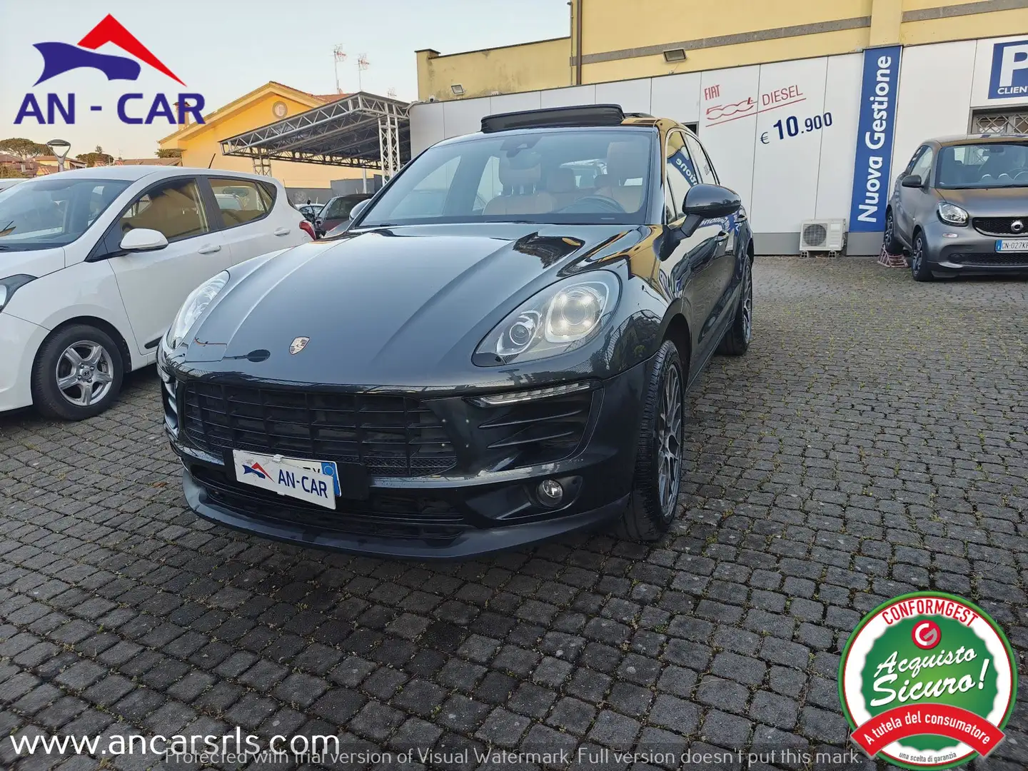 Porsche Macan 2.0 252cv pdk - Bose - Tetto Apribile - Pelle Grigio - 1