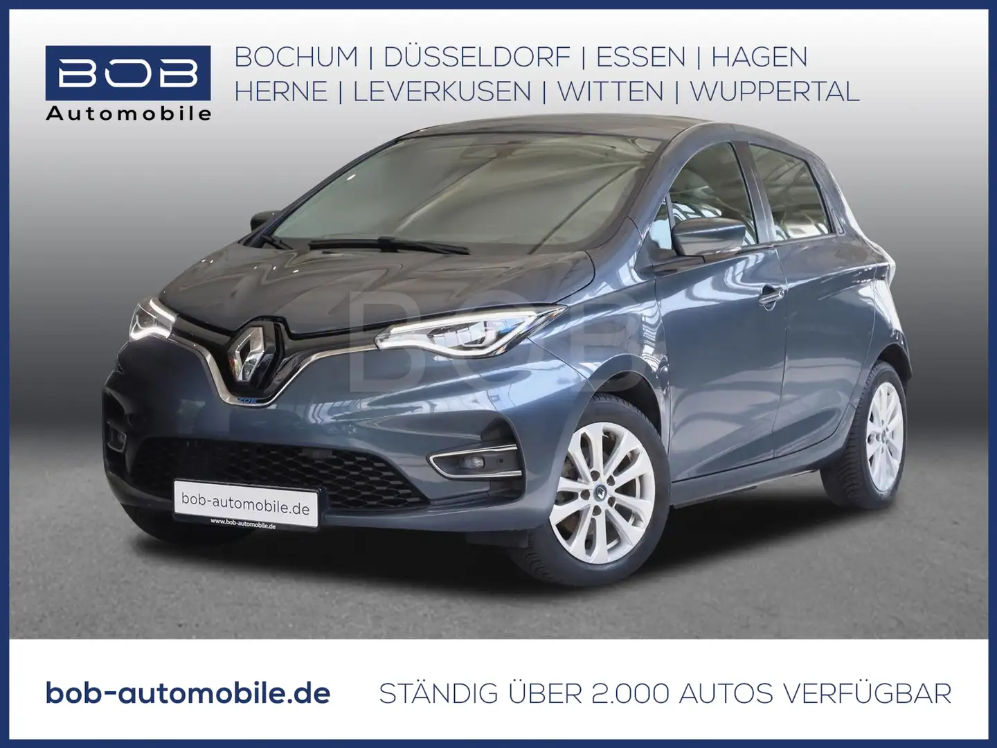 Renault ZOE EXPERIENCE Batteriemiete LED NAVI KAMERA ALU Šedá - 1