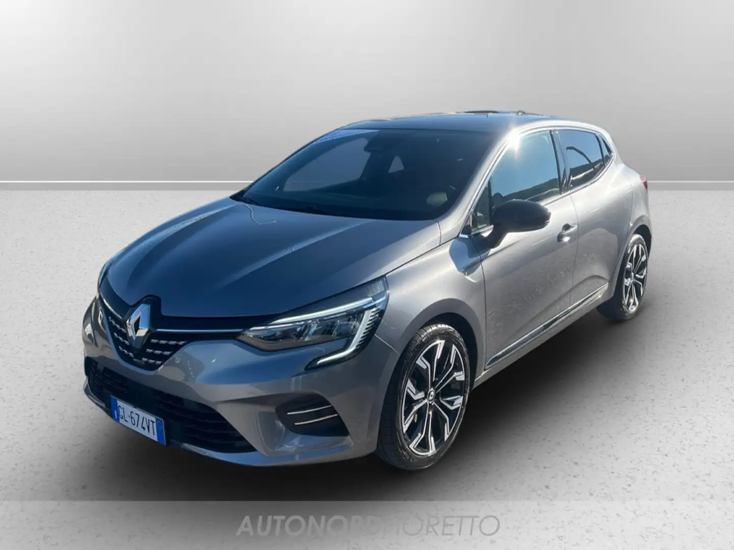 Renault Clio 1.0 tce intens 90cv my21 Grigio - 1