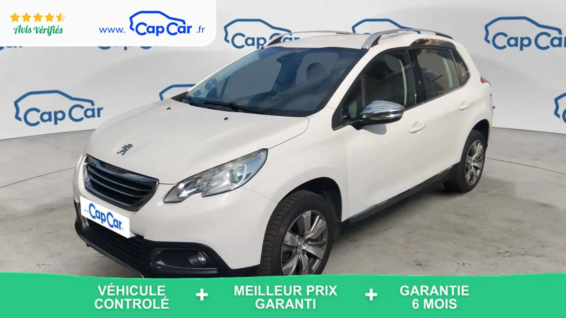 Peugeot 2008 1.6 VTi 120 Allure Blanc - 1