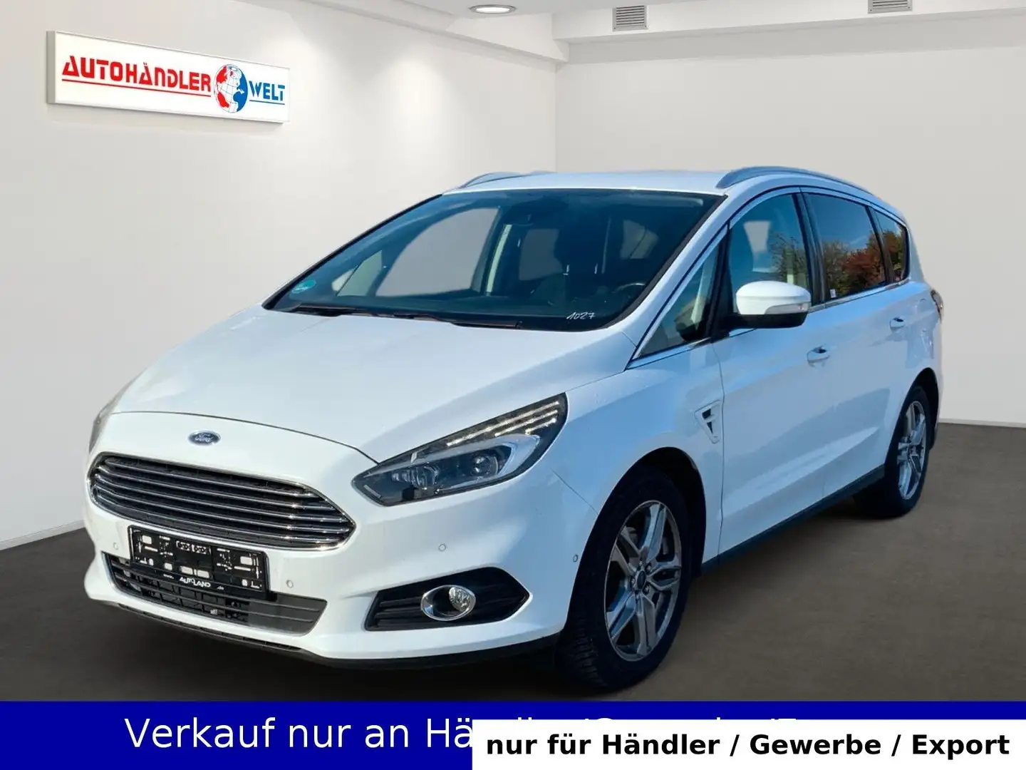 Ford S-Max 1.5 EB Titanium LED Kamera Navi 7-Sitze Weiß - 1