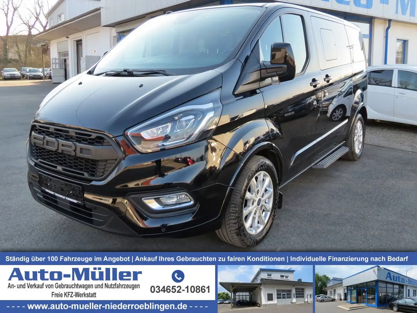 Ford Transit Custom 310 L1 Tourneo Titanium Kombi Kam Navi Bi-Xenon Nero - 1
