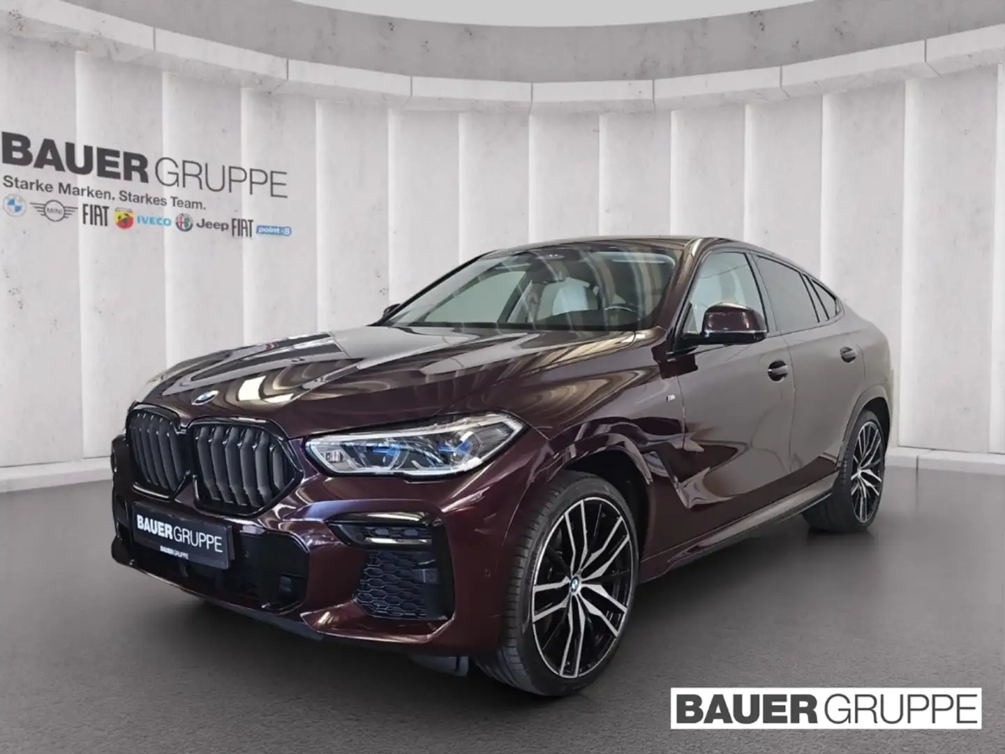 BMW X6 i B&W Standheiz. DA Prof Laser Pano 22'' Sitzklima Rot - 1
