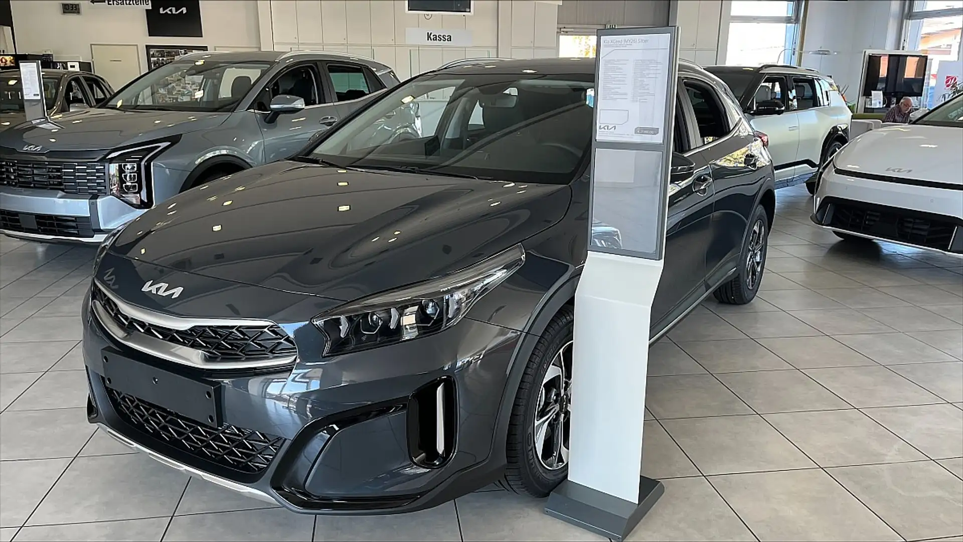 Kia XCeed Xceed 1,0 TGDI 48V GPF Silber DCT Grau - 1