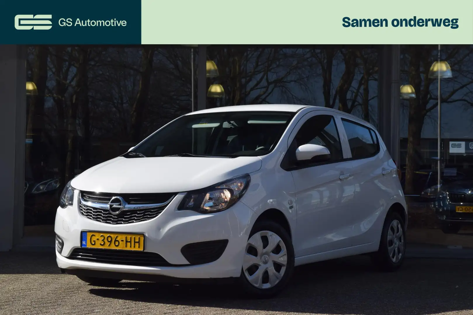 Opel Karl 1.0 ecoFLEX 120 Jaar Edition met Airco/BT Tel/Crui Weiß - 1