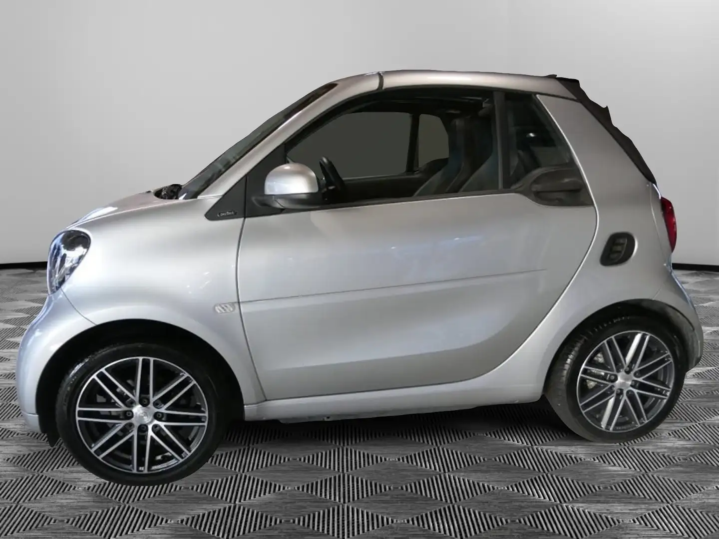 smart forTwo 90 0.9 T twinamic cabrio Perfect Argento - 2