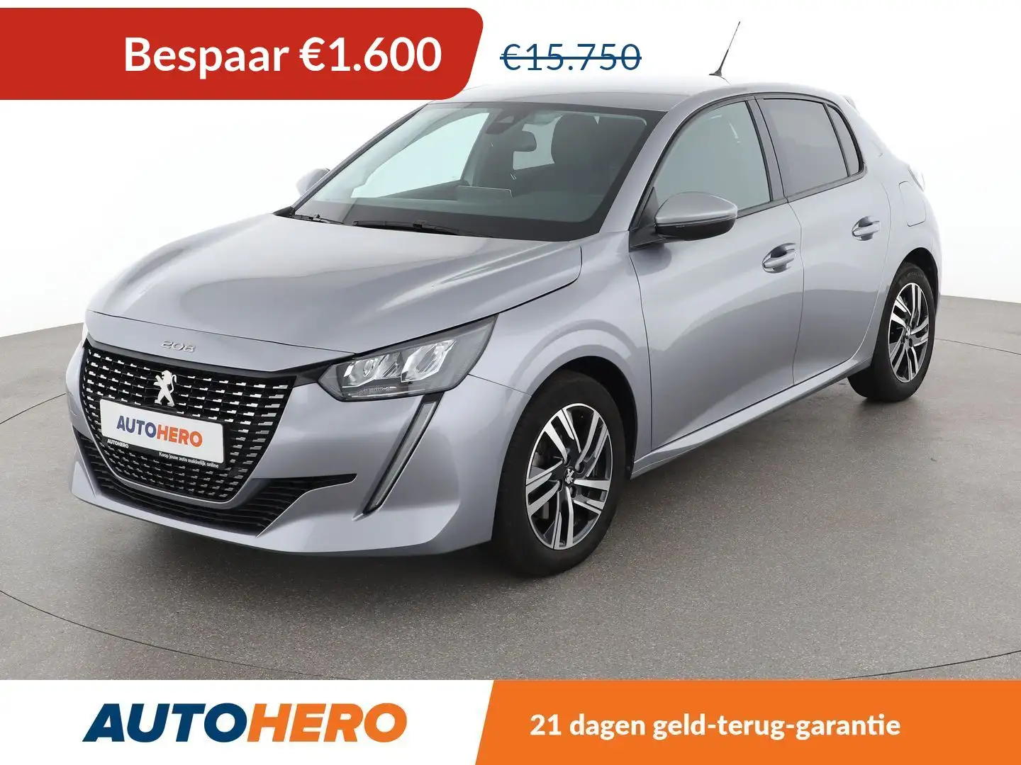 Peugeot 208 1.2 PureTech Allure Pack Grau - 1