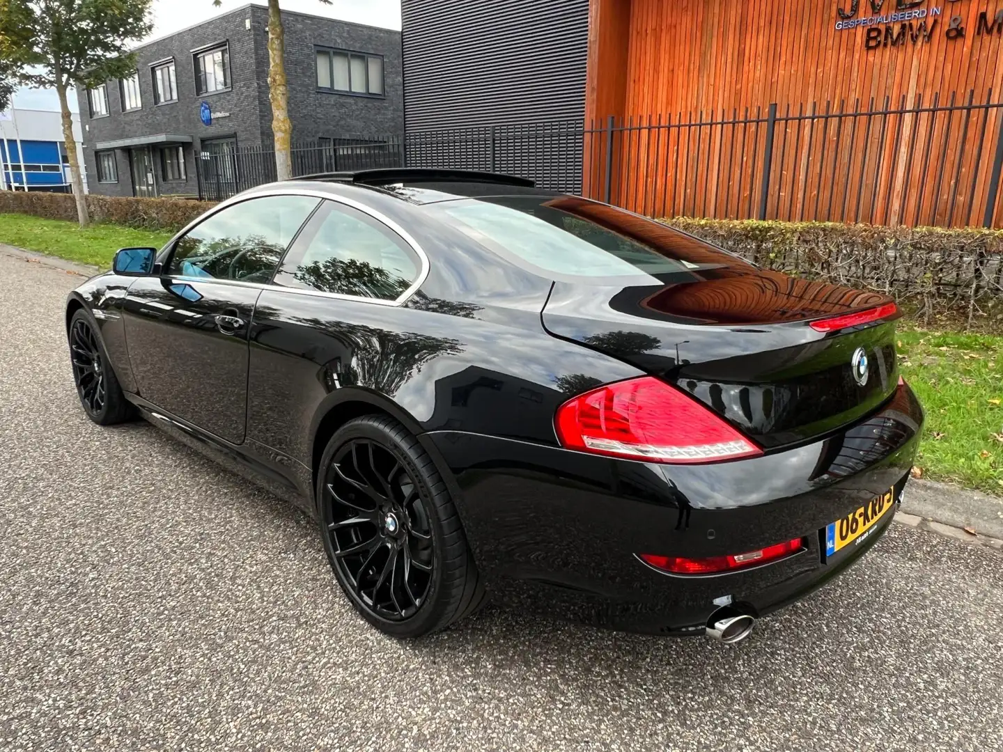BMW 650 6-serie 650i Panoramadak, sportstoelen, youngtimer Schwarz - 2