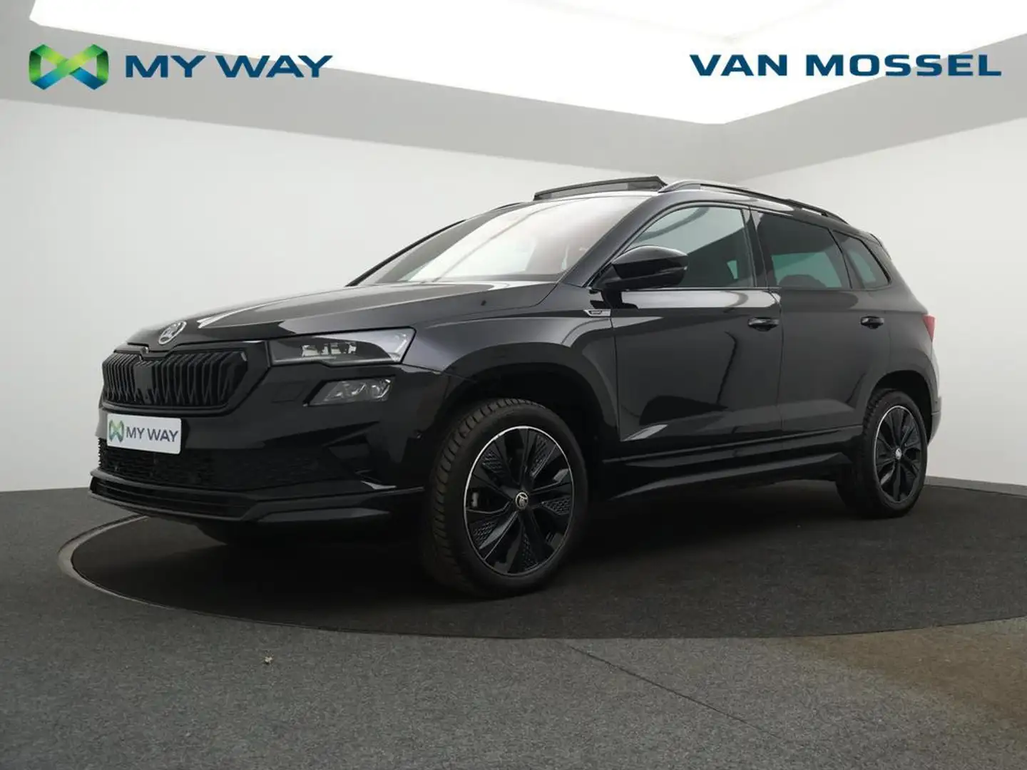 Skoda Karoq Karoq 1.5TSI 150PK Sportline *AUTOMAAT*PANO DAK*BL Noir - 1