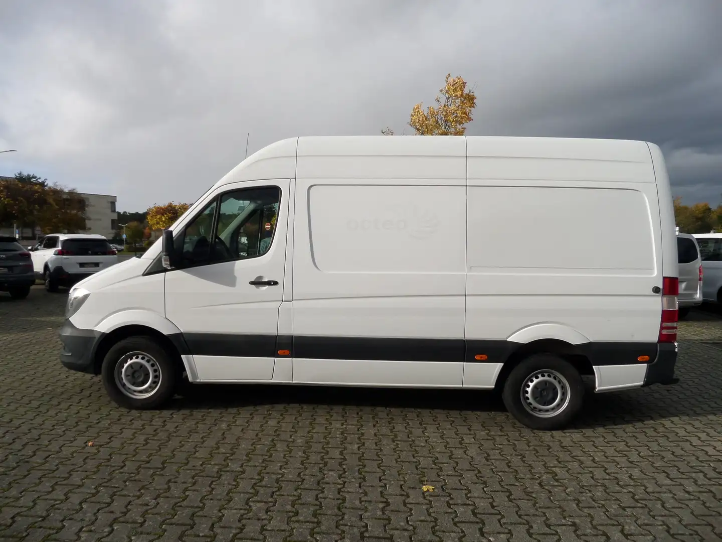 Mercedes-Benz Sprinter 316 cdi Hoch&Lang+3Sitzer+Klima+Navi+Holzboden+AHK Weiß - 1