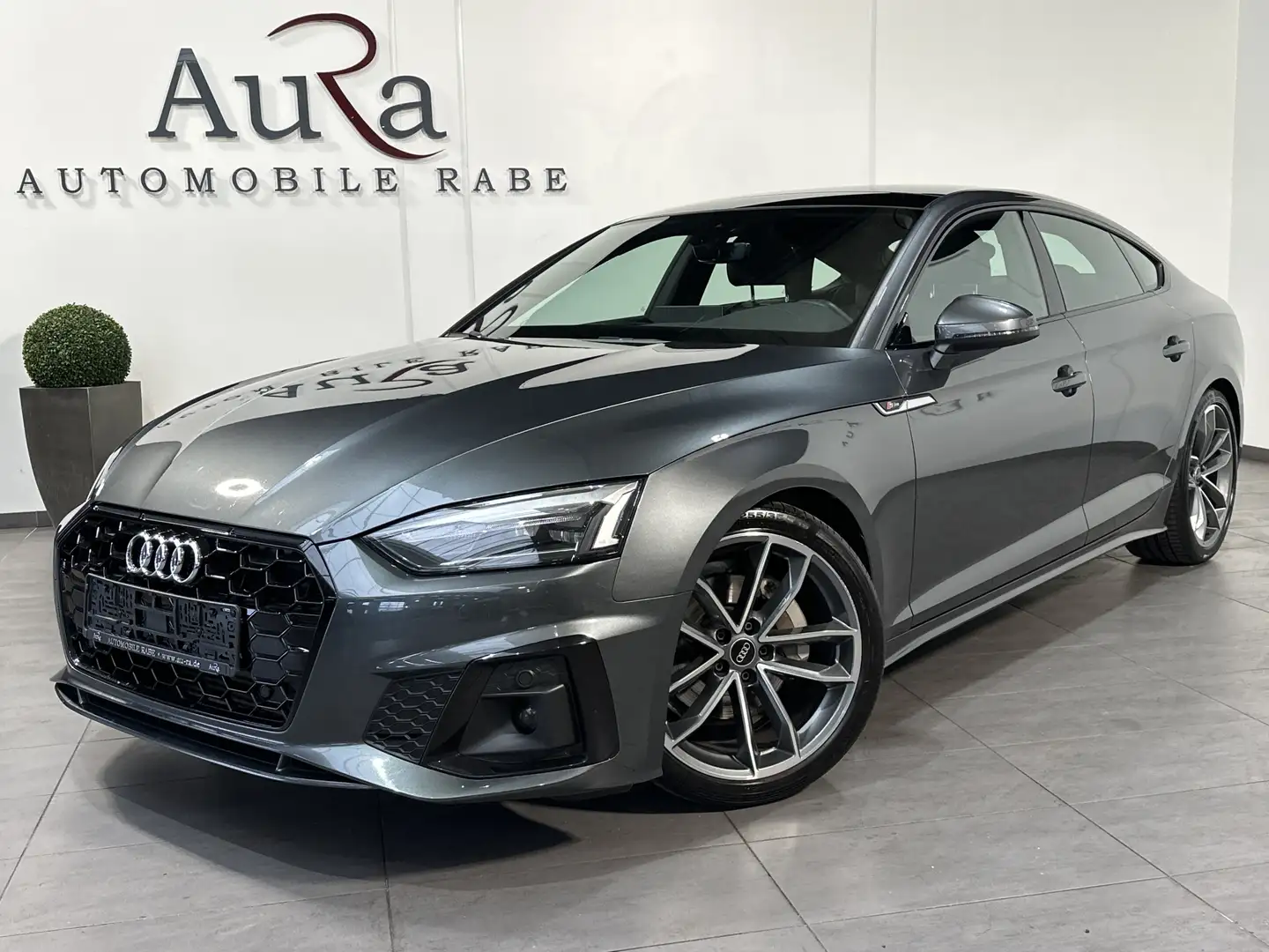 Audi A5 SpB 40 TFSI S-Line Black NAV+LED+PANO+VC+19ZO Grau - 2