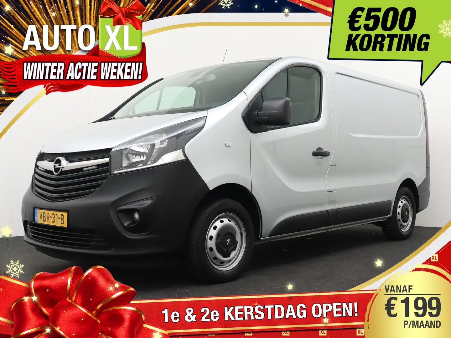 Opel Vivaro 1.6 CDTI L1H1 Edition EcoFlex Trekhaak Cruise LED Gris - 1