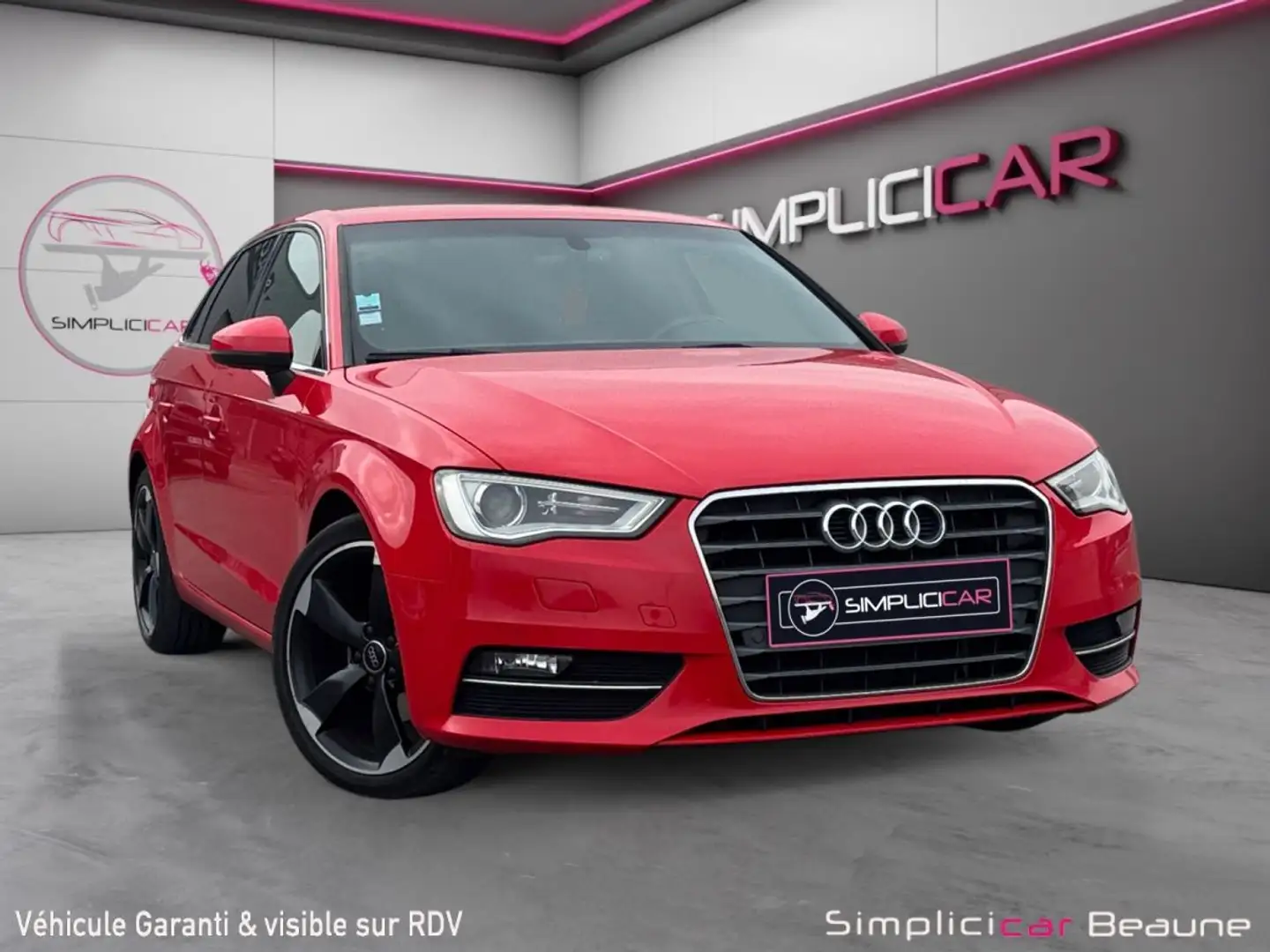 Audi A3 2.0 TDI 150 Ambition Luxe S tronic 6 Rouge - 1