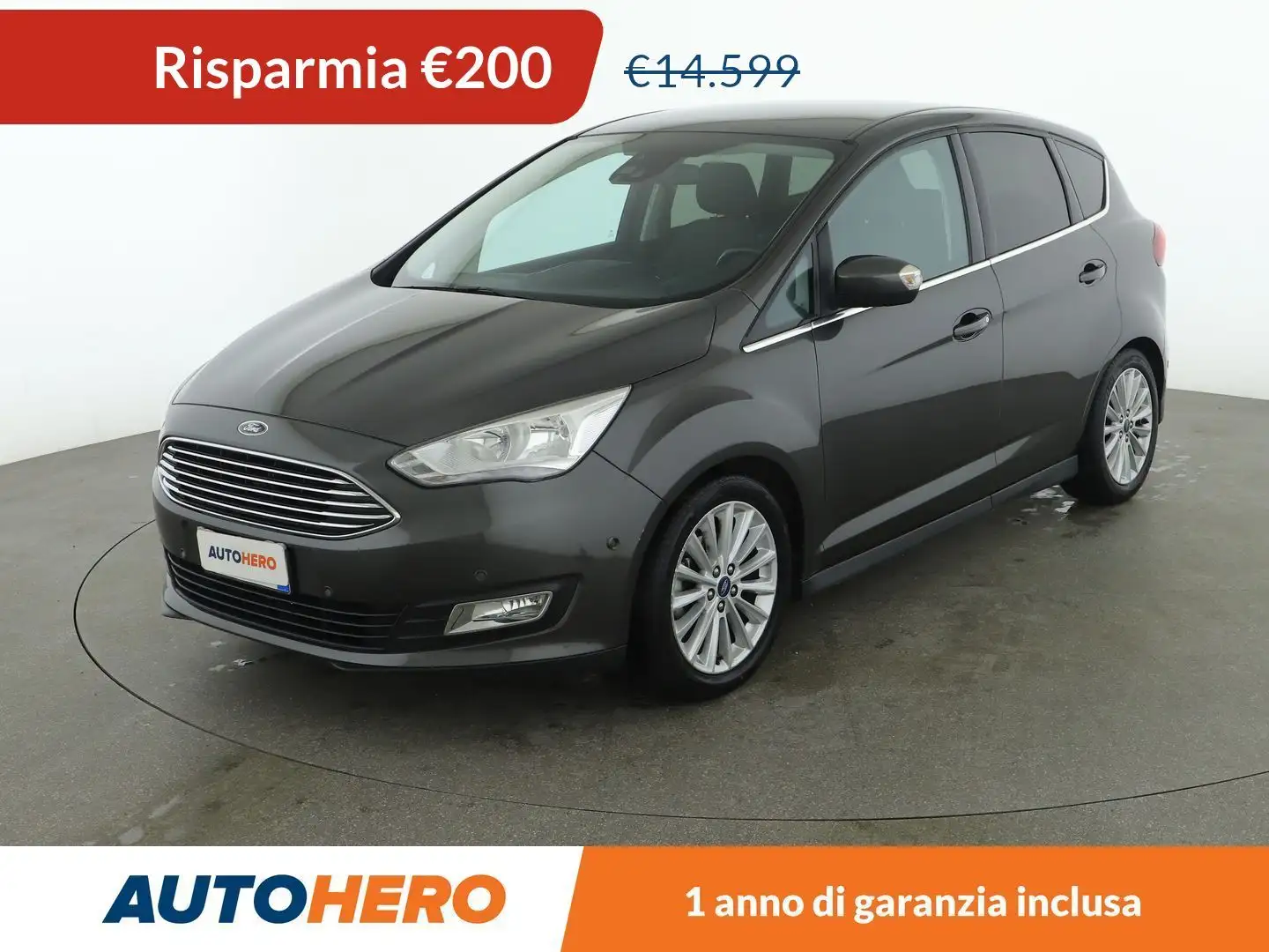 Ford C-Max 1.5 TDCi Titanium 120 CV Gris - 1