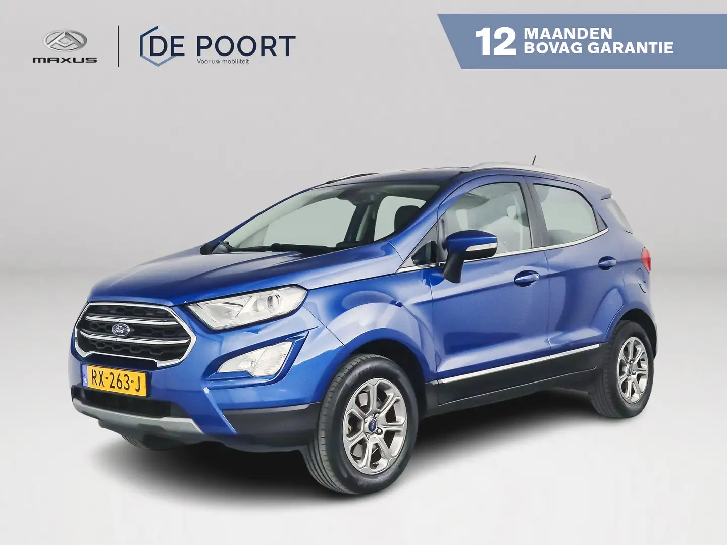 Ford EcoSport 1.0 EcoBoost Titanium | Stoel- en stuurverwarming Blau - 1