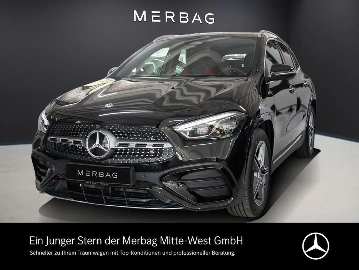 Mercedes-Benz GLA 220 4MATIC SpurW W-Paket S-Sitz KeyLess LED Schwarz - 1