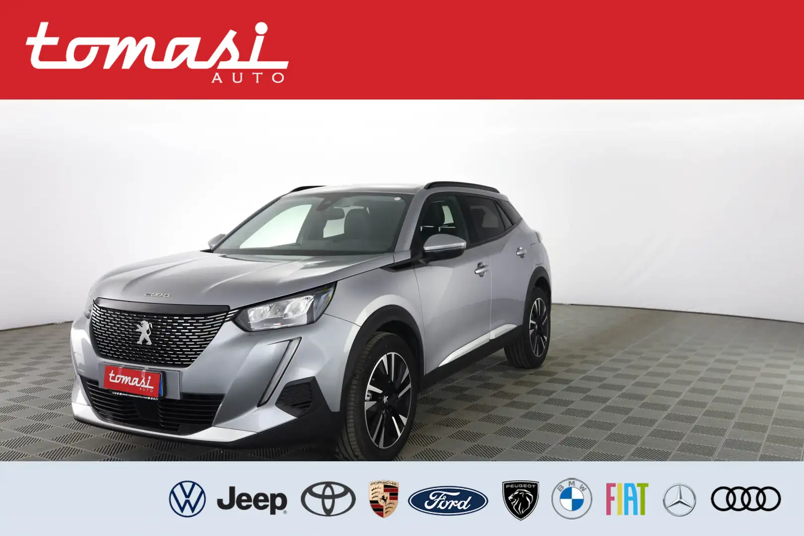 Peugeot 2008 BlueHDi 130 EAT8 S&S Allure Navi Pack Grigio - 1