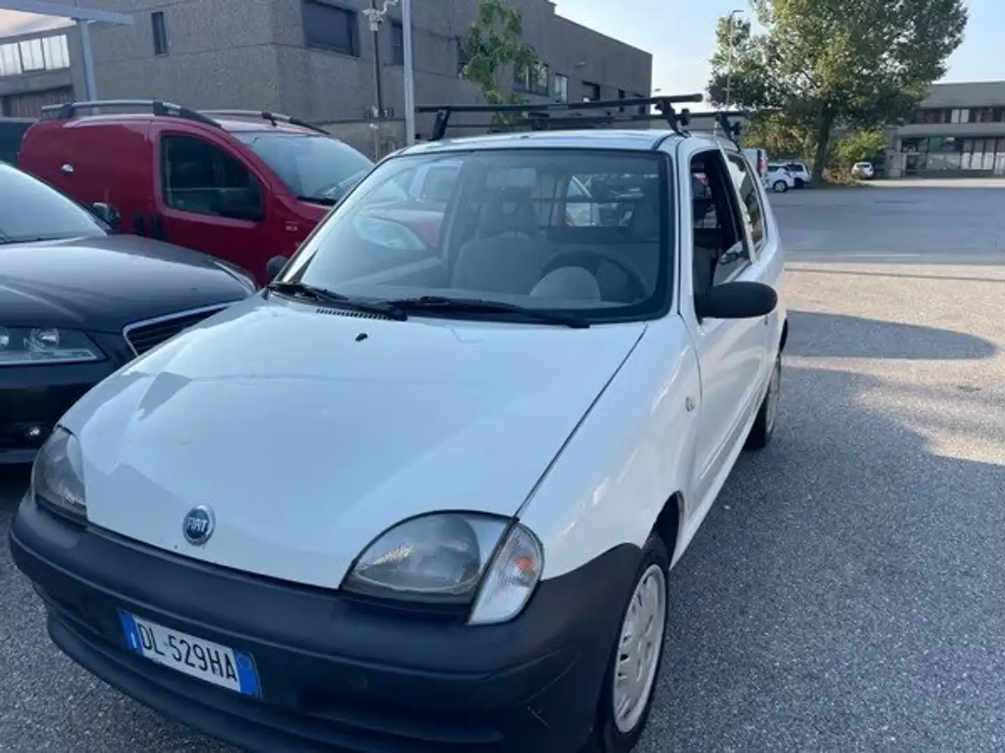 Fiat Seicento 1.1i Van 2 posti Blanc - 1